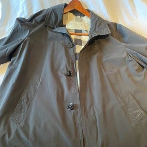 Burberry Brit Mens Raincoat (removable warmer not included) 3/4 length